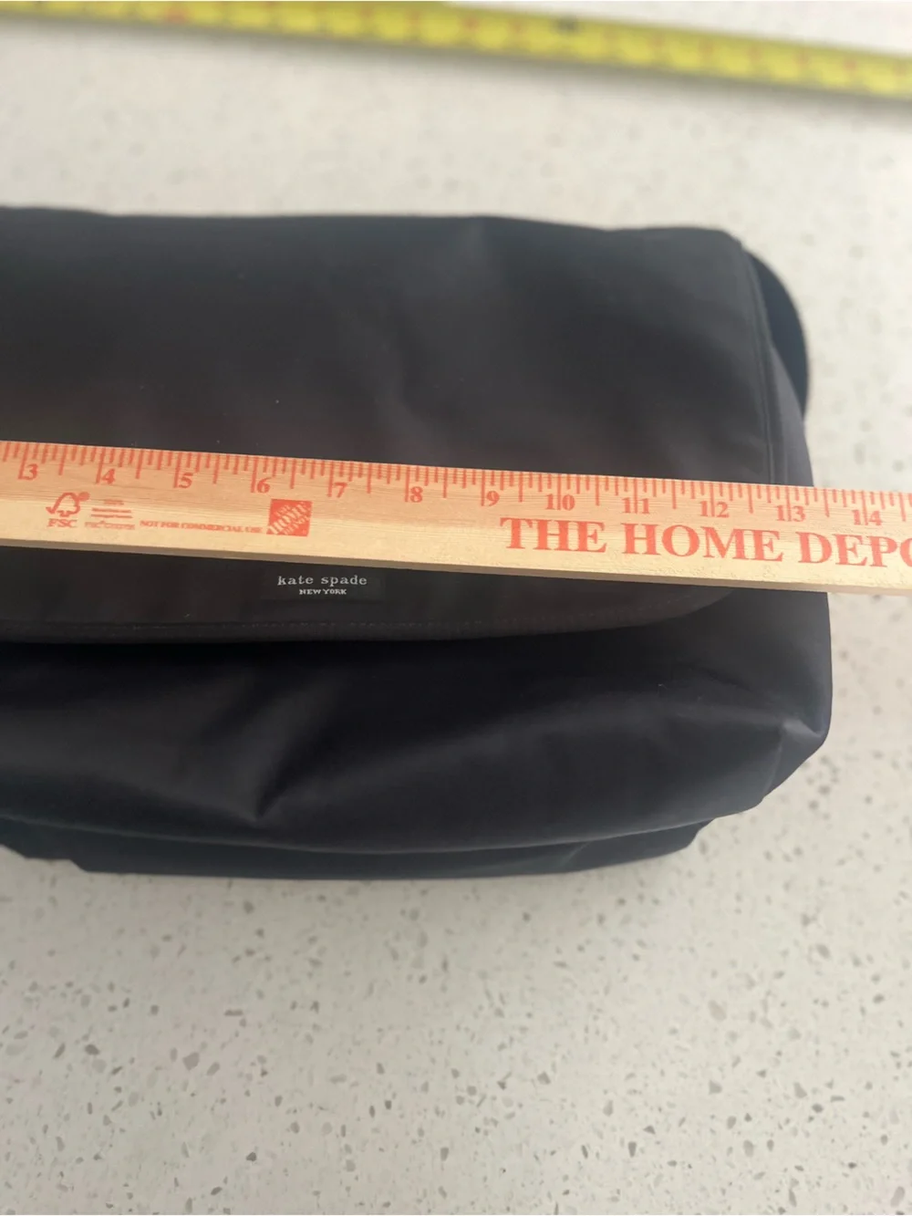 kate spade Black Nylon Messenger Bag